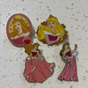Disney Princess Aurora Pin Lot